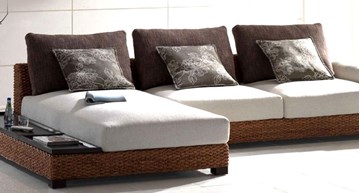 Imagen de Sofa con Chaise Longue Ixia  de 3 cuerpos