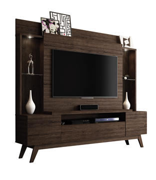 Imagen de Home Theater Rack de Tv TAURUS Castaño