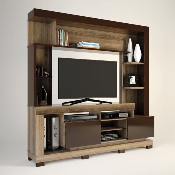 Picture of Home Theater Rack para Tv THALIA Capuchino/Café