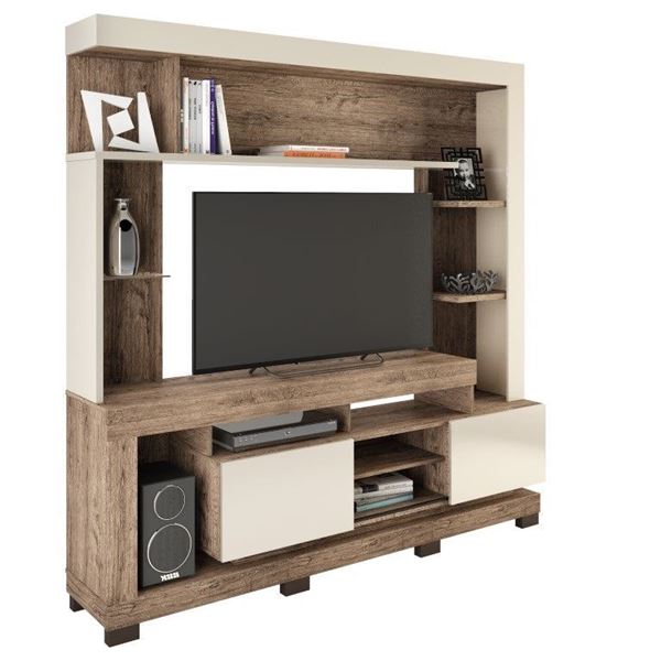 Picture of Home Theater Rack para Tv THALIA Natural/Beige