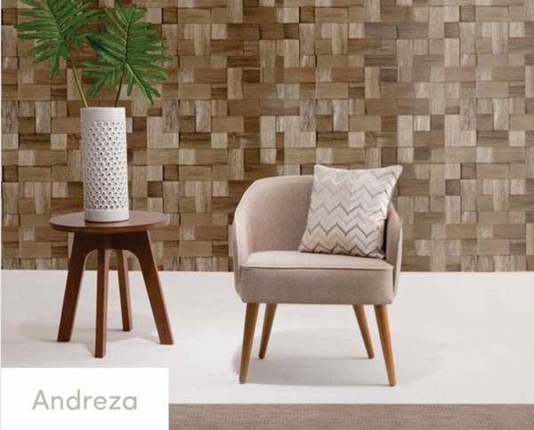 Picture of Butaca Andreza Tapizada en Tela Beige