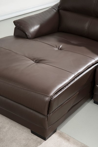 Picture of Sofá WA S229 3 Cuerpos C/Chaise Chocolate