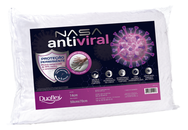 Picture of Almohada DF Nasa Visco anti virus NN 1115