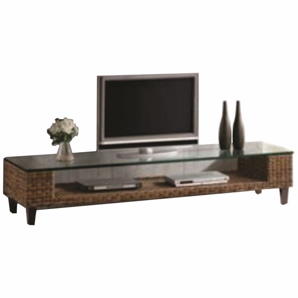 Picture of Rack Mesa de Tv Lantana 202-18 Rattan y Madera Maciza