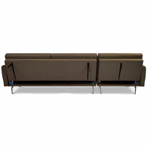 Picture of Sofá Cama N6S 2 Plazas 3C Con Chaise TOSTADO