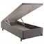Imagen de Cama Baúl HE Modelo 1439 - 96 x 203 Tela Gris